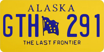 AK license plate GTH291