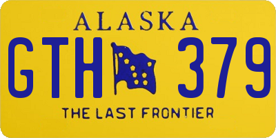 AK license plate GTH379