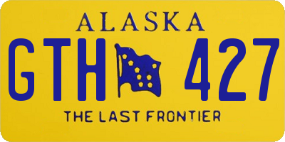 AK license plate GTH427