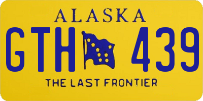 AK license plate GTH439