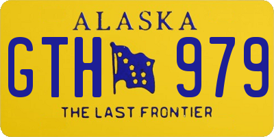 AK license plate GTH979