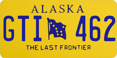 AK license plate GTI462