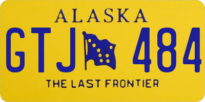 AK license plate GTJ484