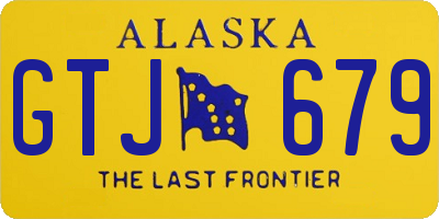 AK license plate GTJ679