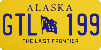 AK license plate GTL199