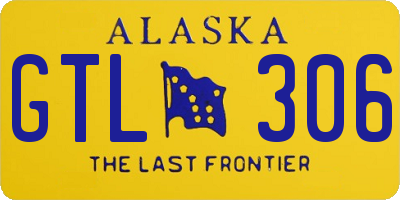 AK license plate GTL306