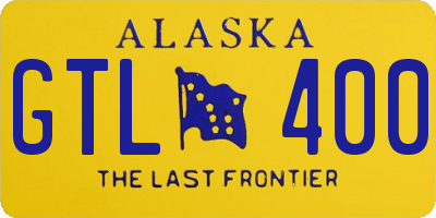 AK license plate GTL400