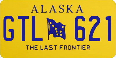AK license plate GTL621