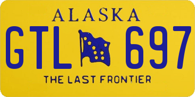 AK license plate GTL697