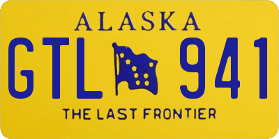 AK license plate GTL941