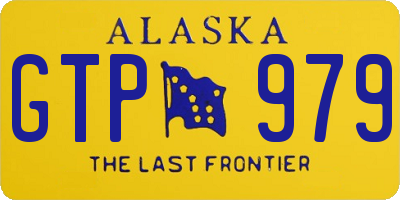 AK license plate GTP979