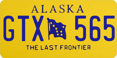 AK license plate GTX565