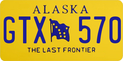 AK license plate GTX570