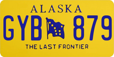 AK license plate GYB879