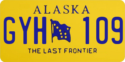 AK license plate GYH109