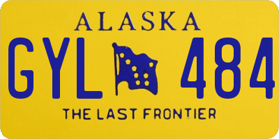 AK license plate GYL484