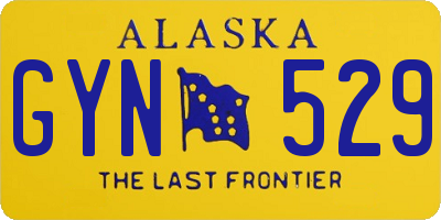 AK license plate GYN529
