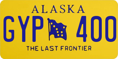 AK license plate GYP400