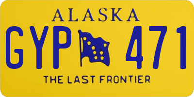 AK license plate GYP471