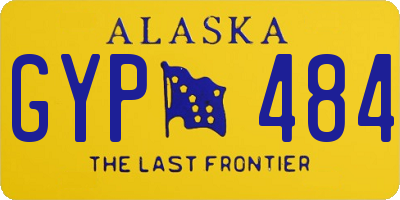 AK license plate GYP484
