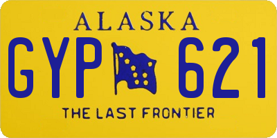 AK license plate GYP621