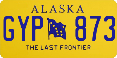 AK license plate GYP873