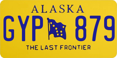 AK license plate GYP879