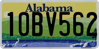 AL license plate 10BV562