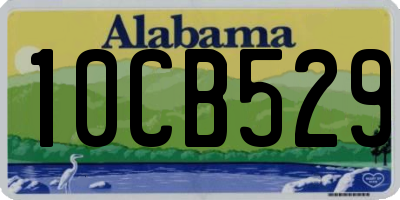 AL license plate 10CB529