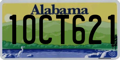 AL license plate 10CT621