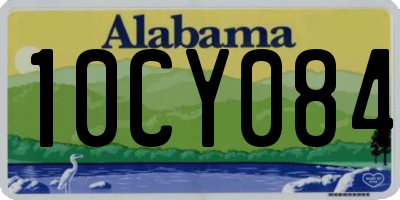 AL license plate 10CY084