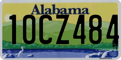 AL license plate 10CZ484