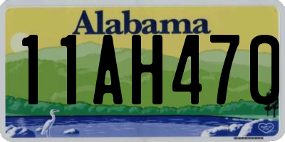 AL license plate 11AH470