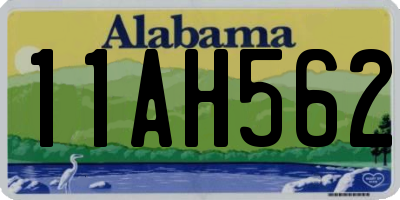 AL license plate 11AH562