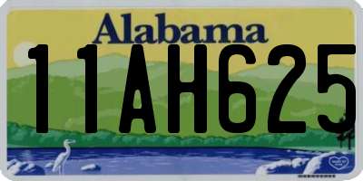 AL license plate 11AH625