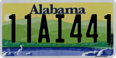 AL license plate 11AI441