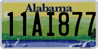 AL license plate 11AI877