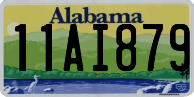 AL license plate 11AI879