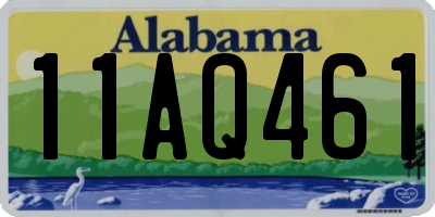 AL license plate 11AQ461