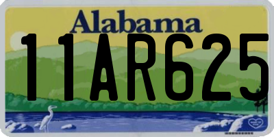 AL license plate 11AR625
