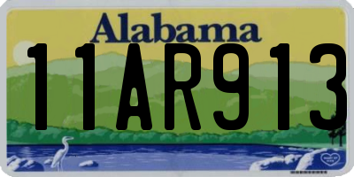 AL license plate 11AR913