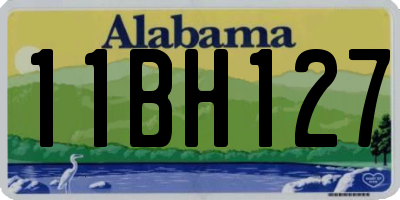 AL license plate 11BH127