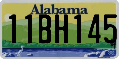 AL license plate 11BH145