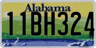 AL license plate 11BH324