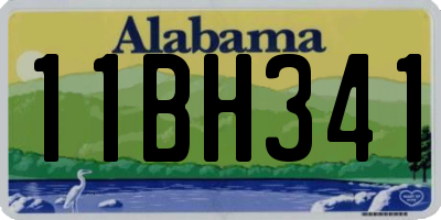 AL license plate 11BH341