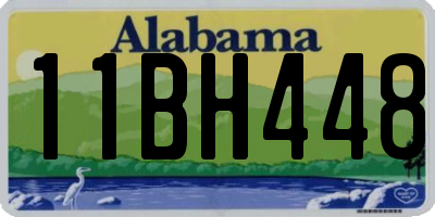 AL license plate 11BH448