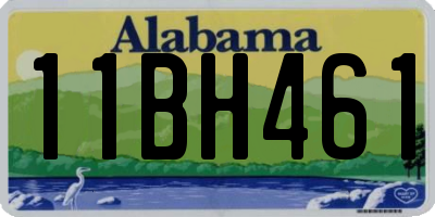AL license plate 11BH461