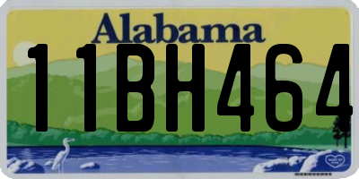 AL license plate 11BH464