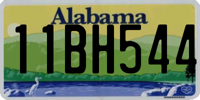 AL license plate 11BH544