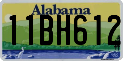 AL license plate 11BH612